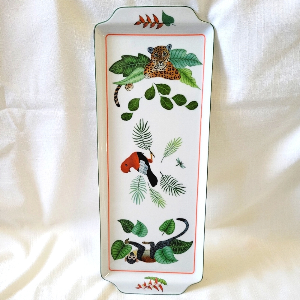 COPY - Lynn Chase Beautiful Rainforest Sandwich Tray - Picture 4 of 12